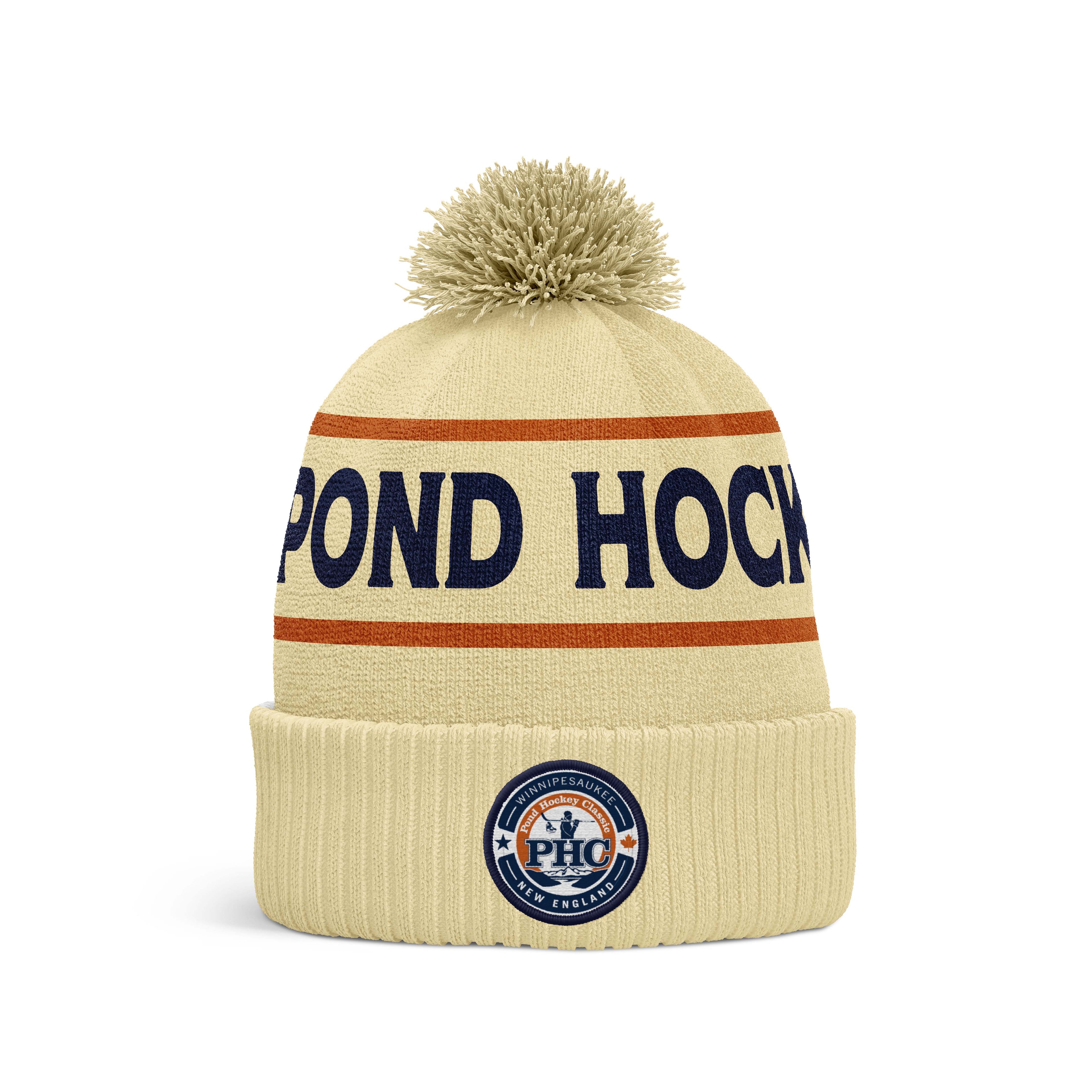 LCPHC White Knit Hat